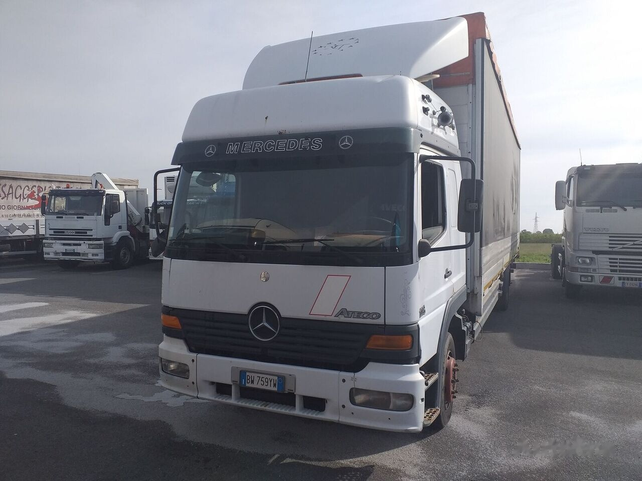 Mercedes-Benz ATEGO 12.28 - Schuifzeilen vrachtwagen: afbeelding 2 Mercedes-Benz ATEGO 12.28 - Schuifzeilen vrachtwagen: afbeelding 2