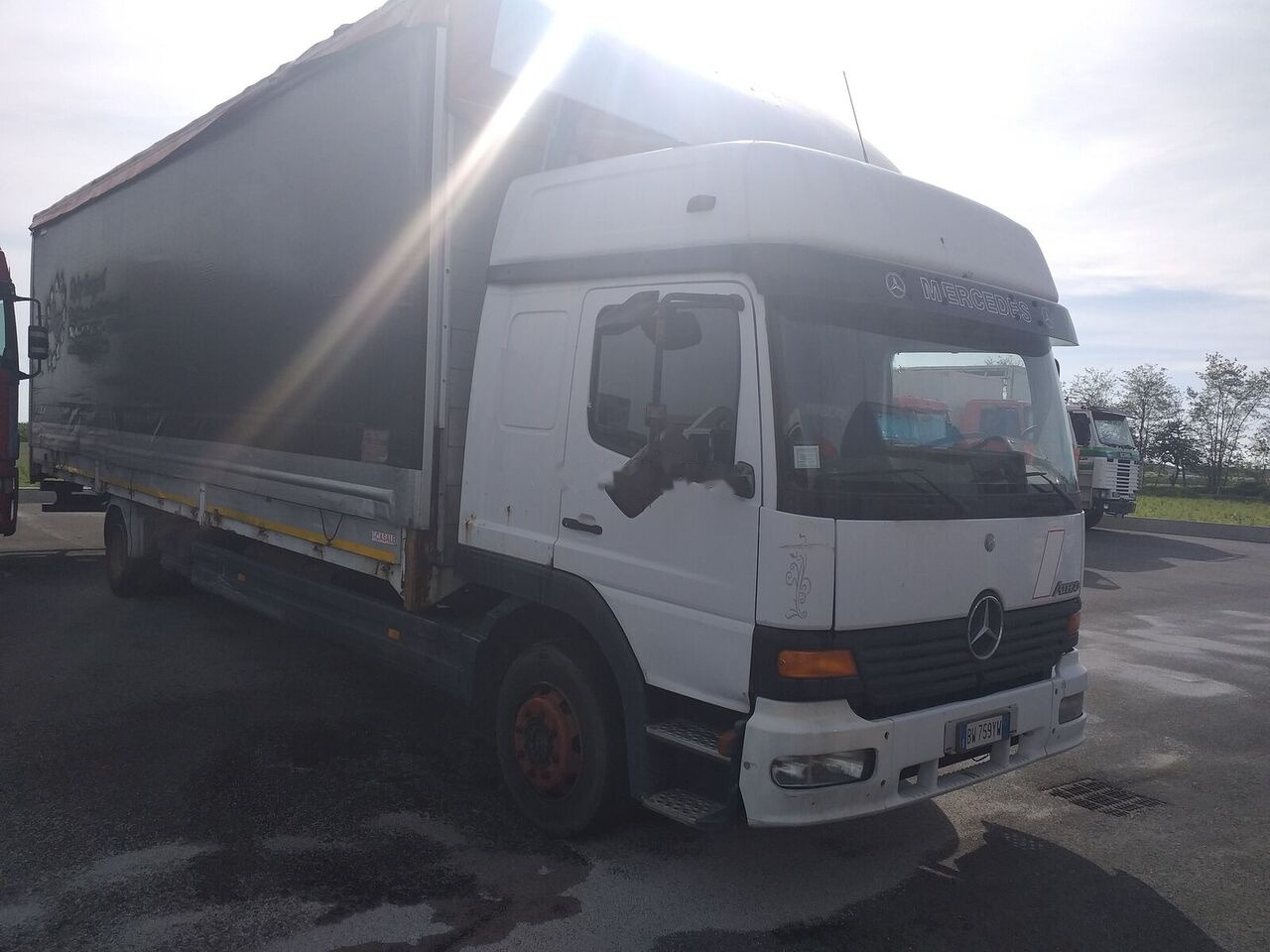 Mercedes-Benz ATEGO 12.28 - Schuifzeilen vrachtwagen: afbeelding 3 Mercedes-Benz ATEGO 12.28 - Schuifzeilen vrachtwagen: afbeelding 3