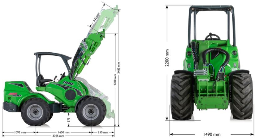 Avant 860i - Kniklader: afbeelding 5 Avant 860i - Kniklader: afbeelding 5