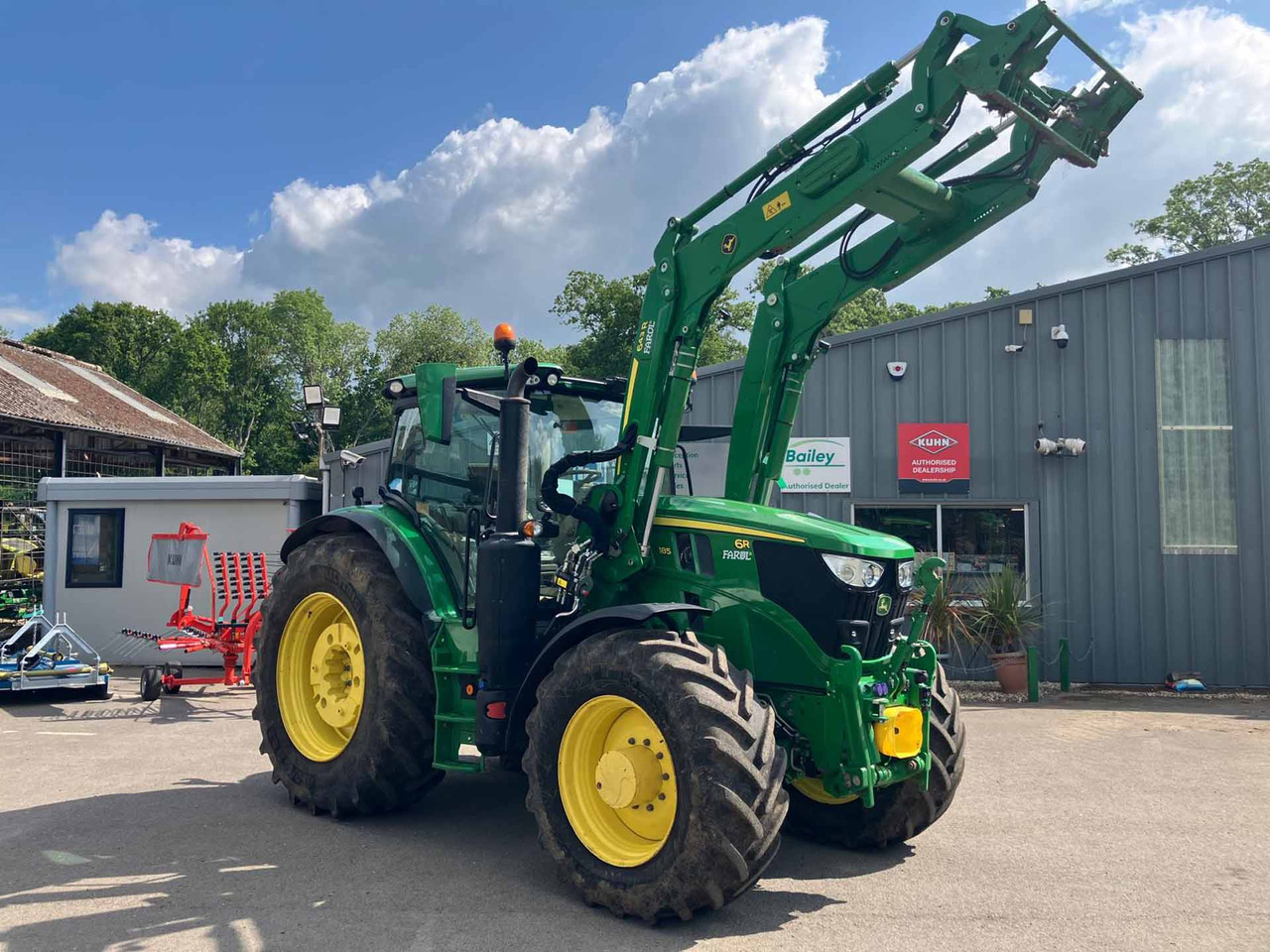 John Deere 6R 185 - Tractor: afbeelding 3 John Deere 6R 185 - Tractor: afbeelding 3