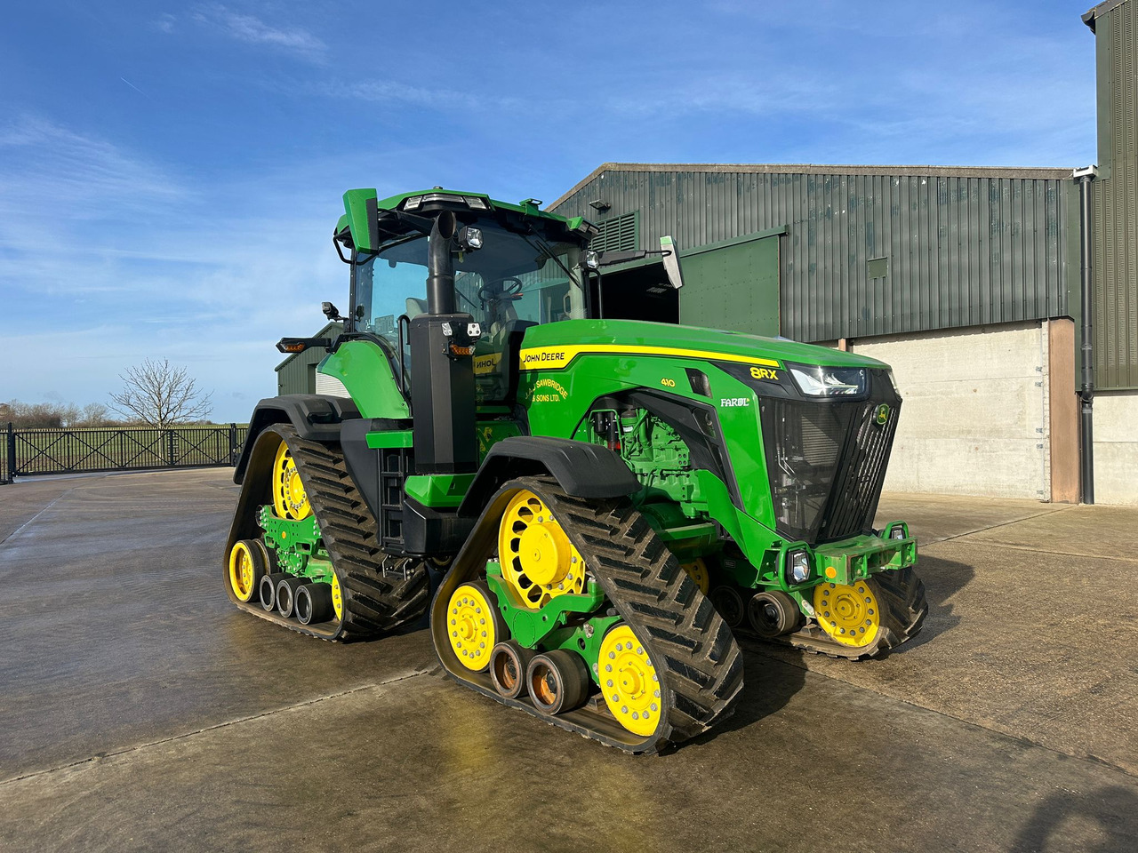 John Deere 8RX 410 - Tractor: afbeelding 1 John Deere 8RX 410 - Tractor: afbeelding 1