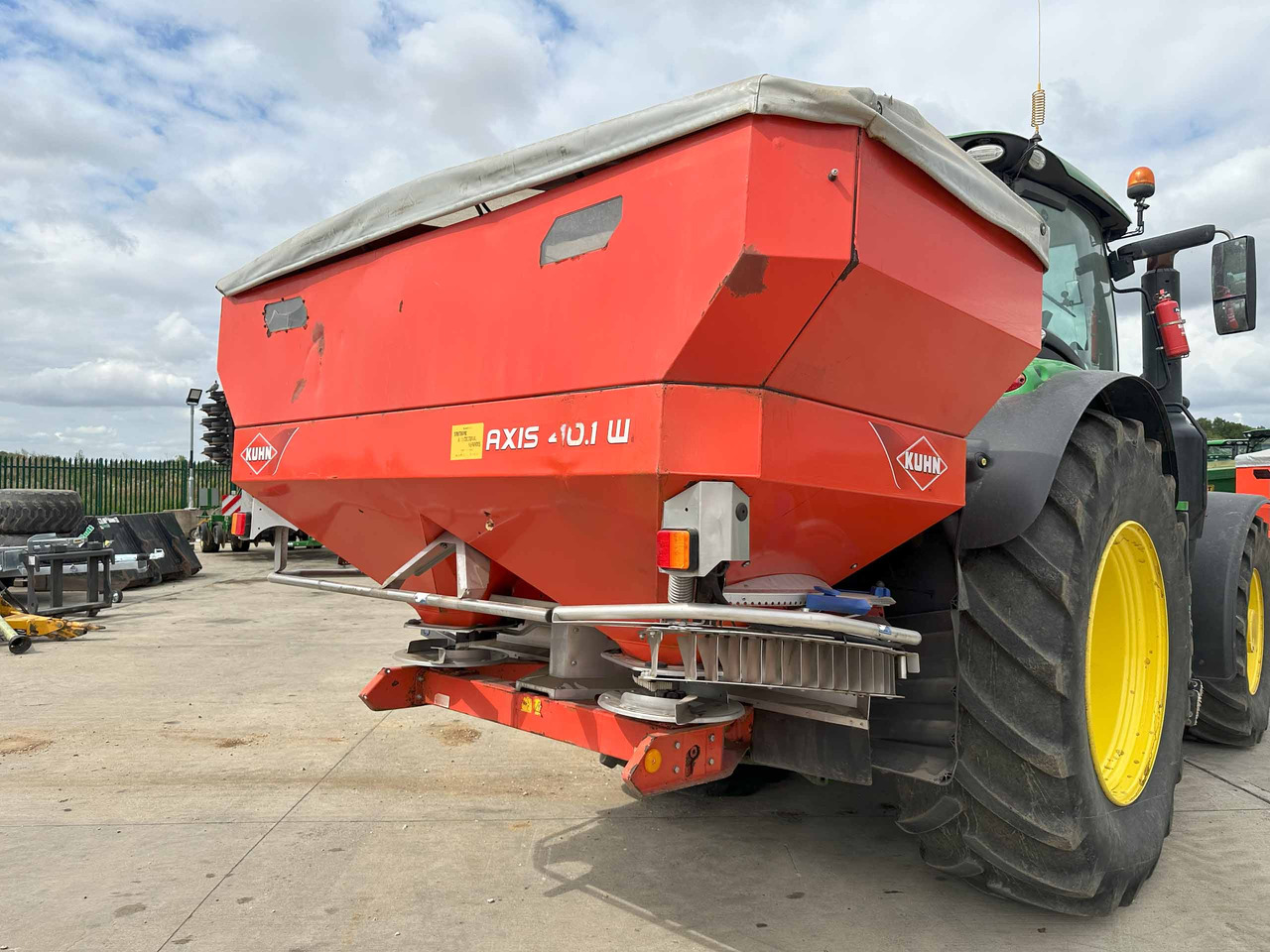 Kuhn Axis 40.1W - Kunstmeststrooier: afbeelding 5 Kuhn Axis 40.1W - Kunstmeststrooier: afbeelding 5