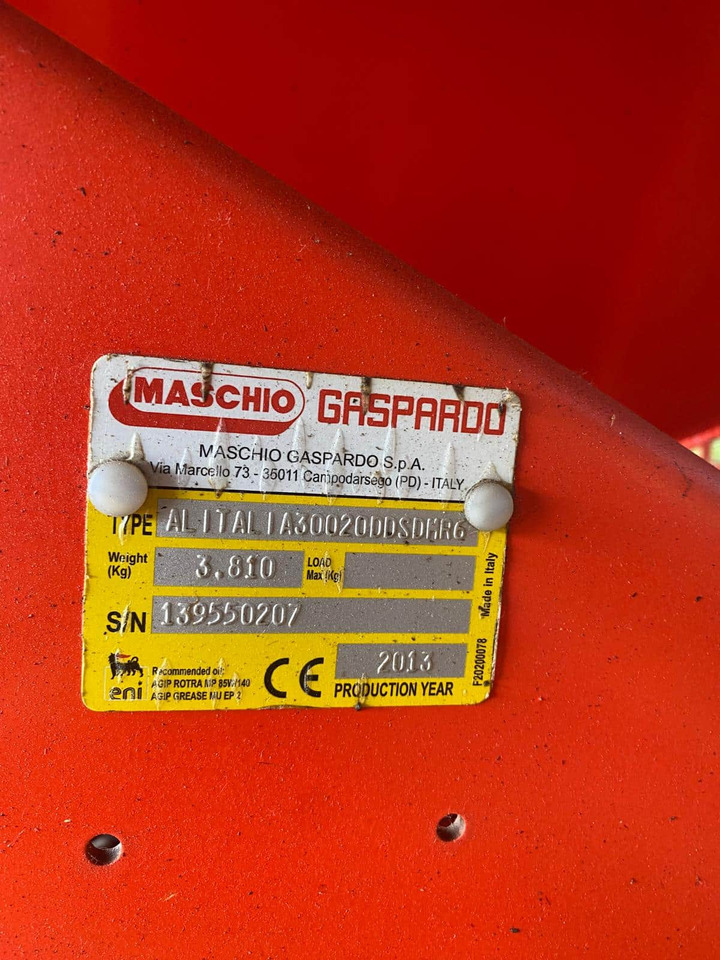Maschio Alitalia 3mtr drill with 3mtr Power Harrow - Zaaicombinatie: afbeelding 5 Maschio Alitalia 3mtr drill with 3mtr Power Harrow - Zaaicombinatie: afbeelding 5