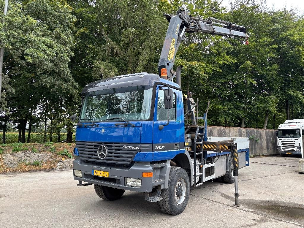 Mercedes-Benz Actros 1831/ 4x4 / Palfinger PK19000 Crane - Kraanwagen: afbeelding 5 Mercedes-Benz Actros 1831/ 4x4 / Palfinger PK19000 Crane - Kraanwagen: afbeelding 5