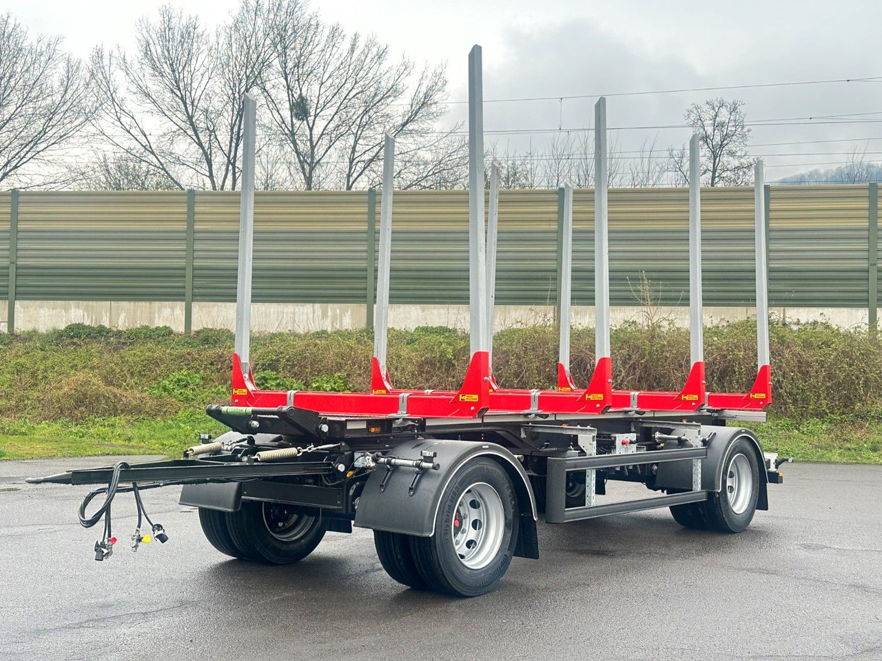 HD Truck 2-Achsen Zwillingsbereifung Schemel - Hout aanhanger: afbeelding 2 HD Truck 2-Achsen Zwillingsbereifung Schemel - Hout aanhanger: afbeelding 2