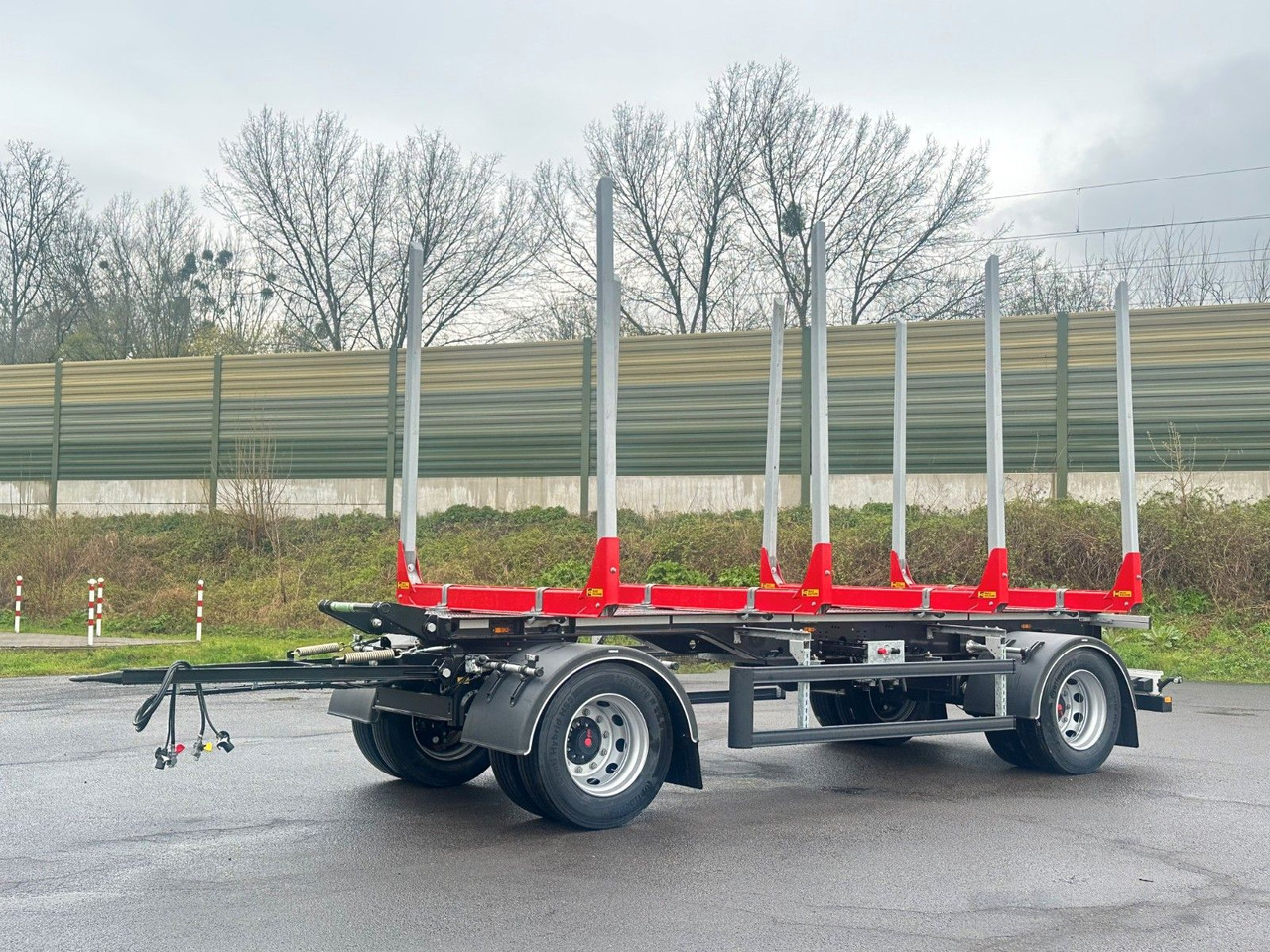 HD Truck 2-Achsen Zwillingsbereifung Schemel - Hout aanhanger: afbeelding 3 HD Truck 2-Achsen Zwillingsbereifung Schemel - Hout aanhanger: afbeelding 3
