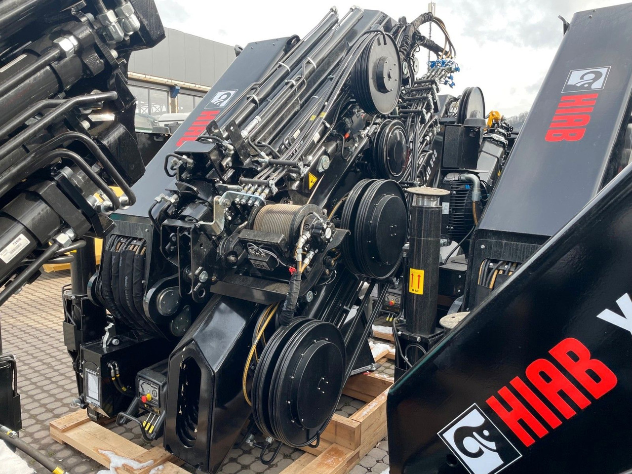 Kran HIAB X-HiPro858E-8 & Jib150x-6 - Kraanwagen: afbeelding 4 Kran HIAB X-HiPro858E-8 & Jib150x-6 - Kraanwagen: afbeelding 4