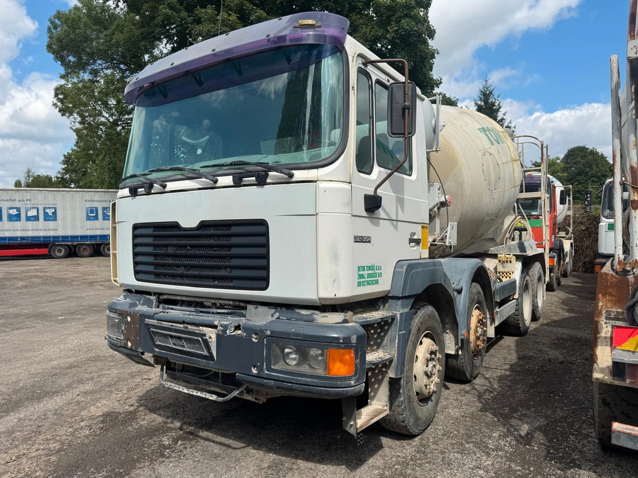 Betonmixer MAN 32.364 8x4 10m³: afbeelding 1