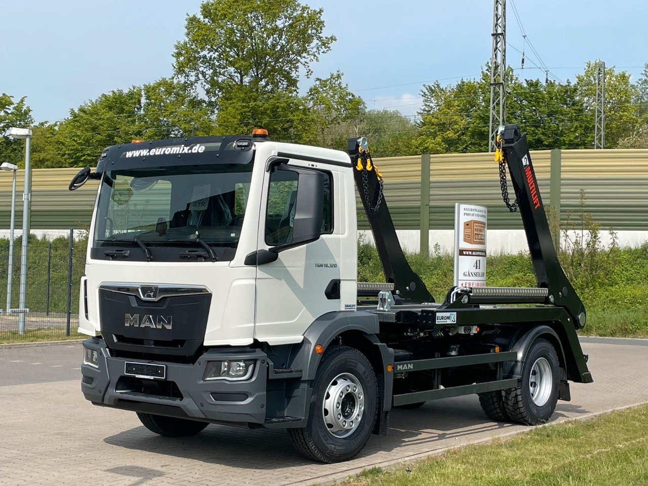 MAN TGM 18.320 4x2 Euro 6e Hiab Multilift Futura 12 - Kipper vrachtwagen, Kraanwagen: afbeelding 1 MAN TGM 18.320 4x2 Euro 6e Hiab Multilift Futura 12 - Kipper vrachtwagen, Kraanwagen: afbeelding 1