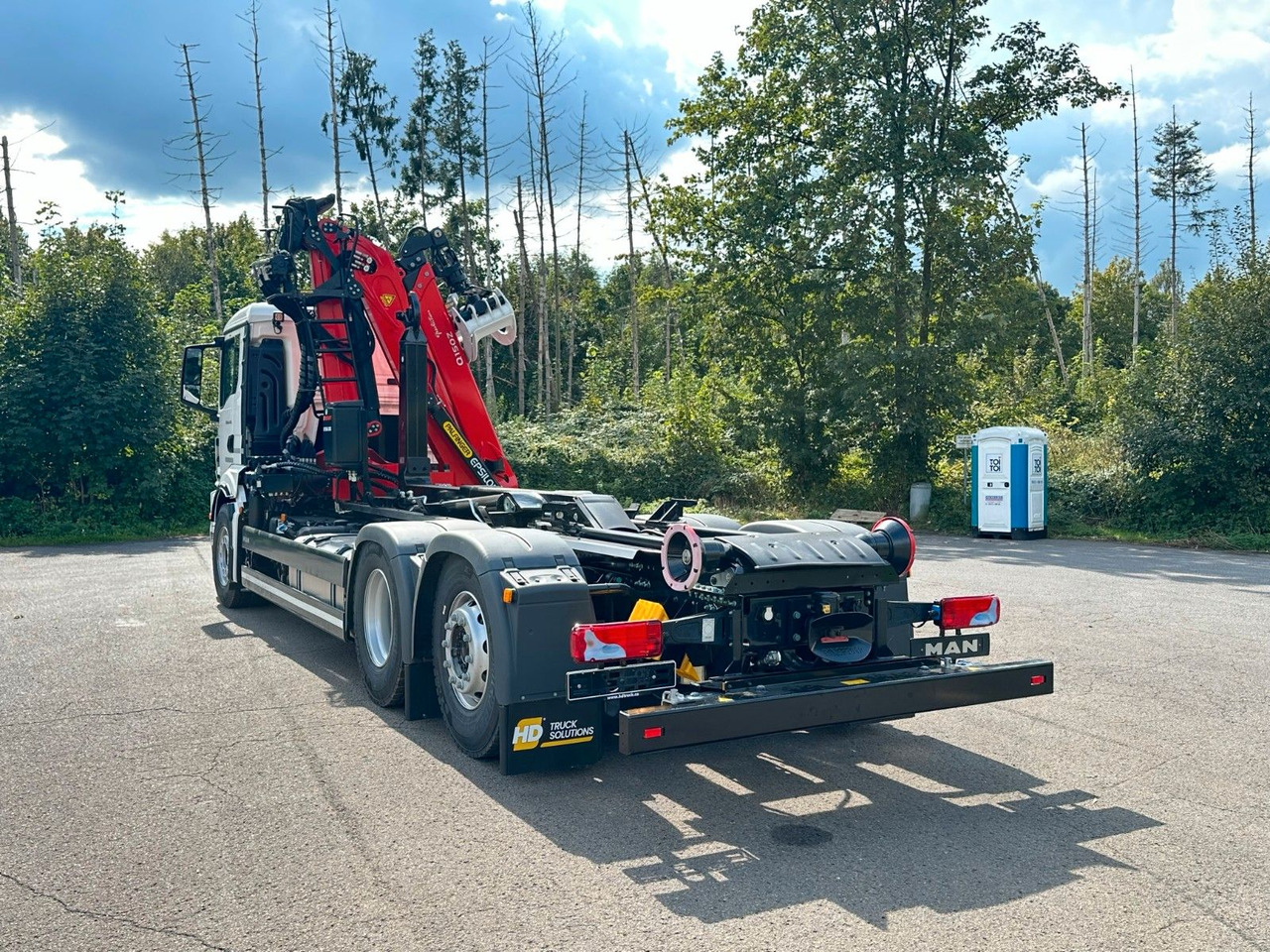 MAN TGS 26.470 6x2 Abrollkipper + Kran EPSILON - Haakarmsysteem vrachtwagen, Kraanwagen: afbeelding 5 MAN TGS 26.470 6x2 Abrollkipper + Kran EPSILON - Haakarmsysteem vrachtwagen, Kraanwagen: afbeelding 5