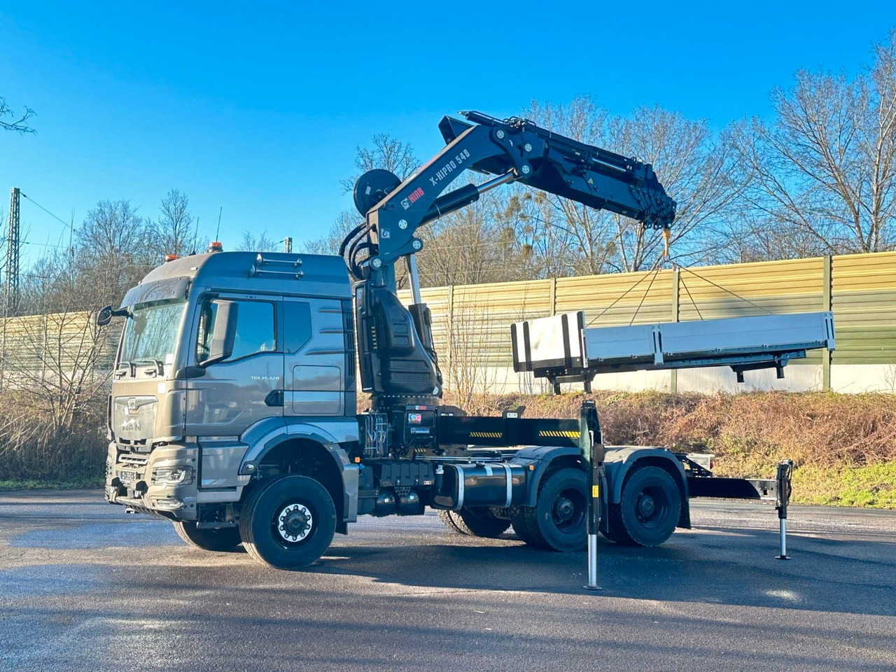 Kraanwagen MAN TGS 26.520 6x6 Kran HIAB X-HIPRO 548E-8: afbeelding 12