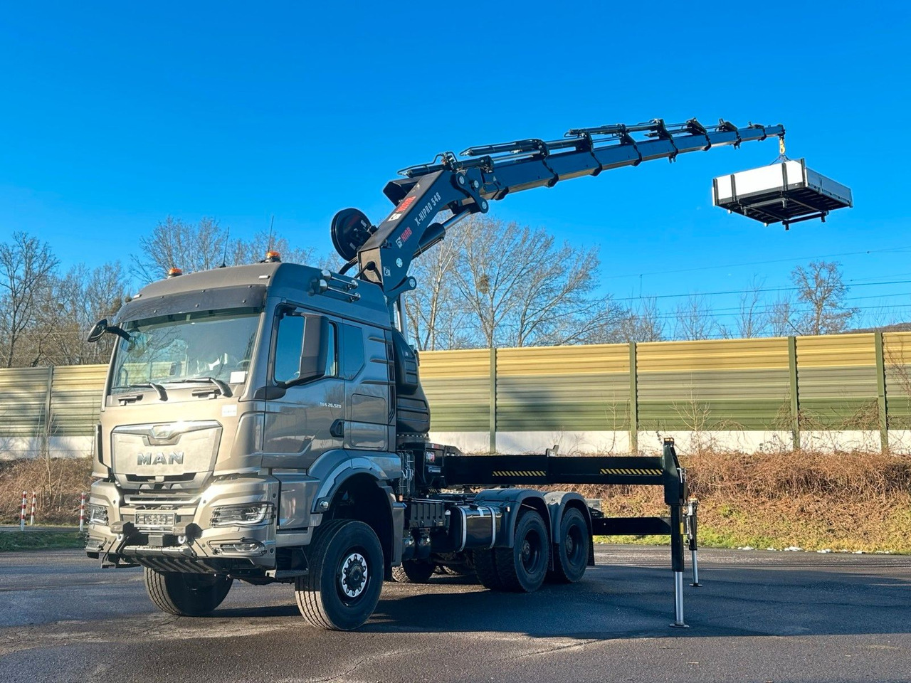 Kraanwagen MAN TGS 26.520 6x6 Kran HIAB X-HIPRO 548E-8: afbeelding 13