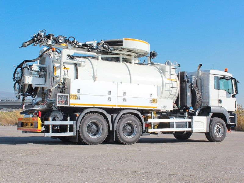 MAN TGS 33.440 6x4 Euro6e Saug- und Spülkombi - Vacuümwagen: afbeelding 1 MAN TGS 33.440 6x4 Euro6e Saug- und Spülkombi - Vacuümwagen: afbeelding 1