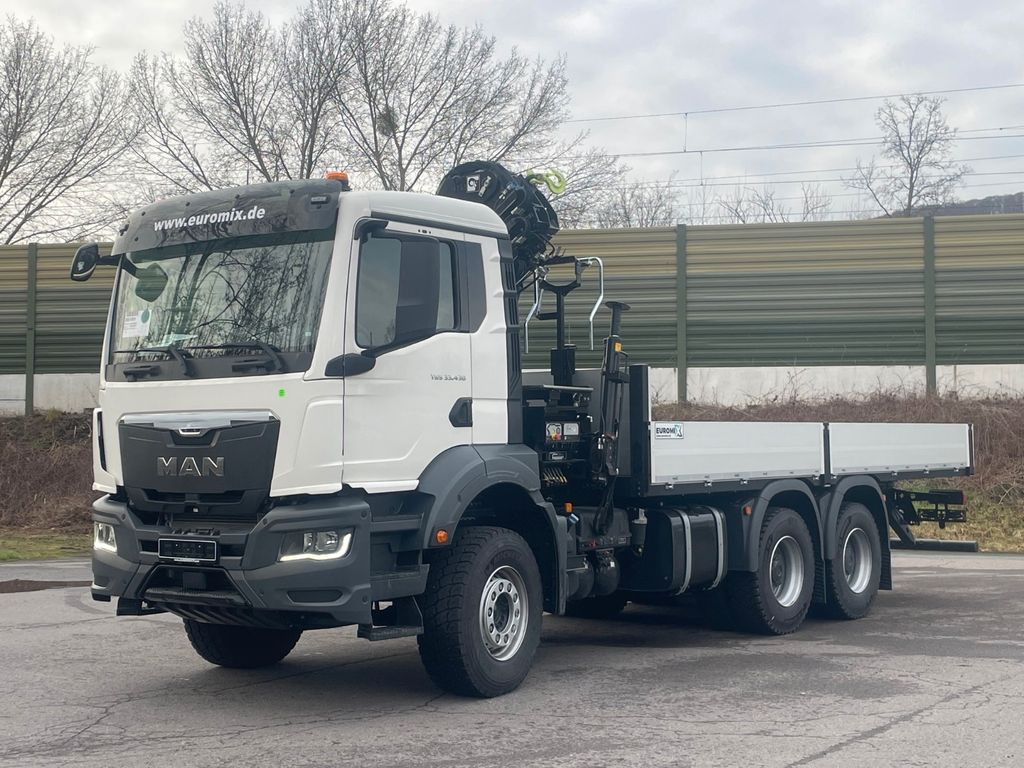 MAN TGS 33.440 6x4 Kran HIAB 138-3 - Kraanwagen, Vrachtwagen met open laadbak: afbeelding 2 MAN TGS 33.440 6x4 Kran HIAB 138-3 - Kraanwagen, Vrachtwagen met open laadbak: afbeelding 2