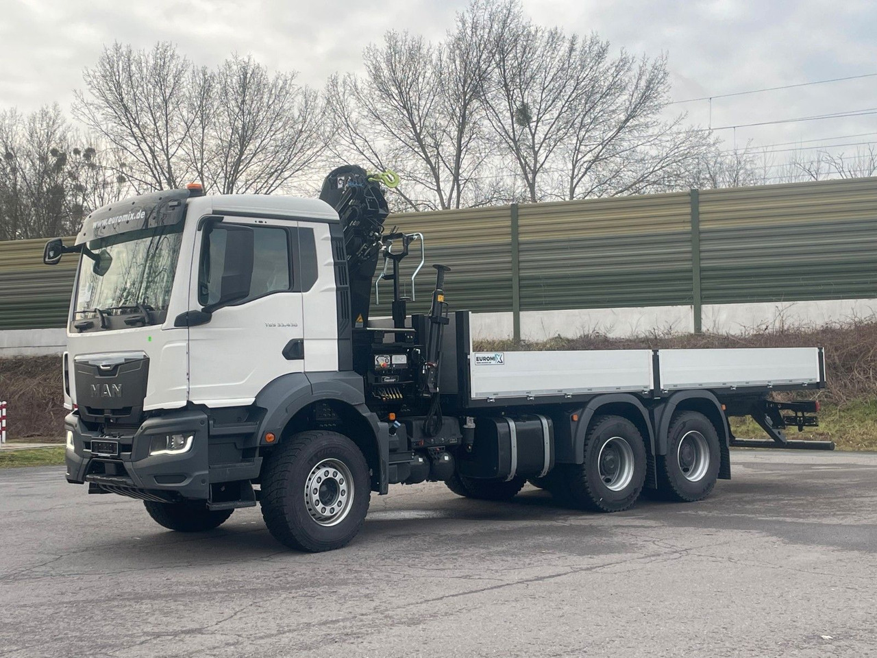 MAN TGS 33.440 6x4 Kran HIAB 138-3 - Vrachtwagen met open laadbak, Kraanwagen: afbeelding 3 MAN TGS 33.440 6x4 Kran HIAB 138-3 - Vrachtwagen met open laadbak, Kraanwagen: afbeelding 3