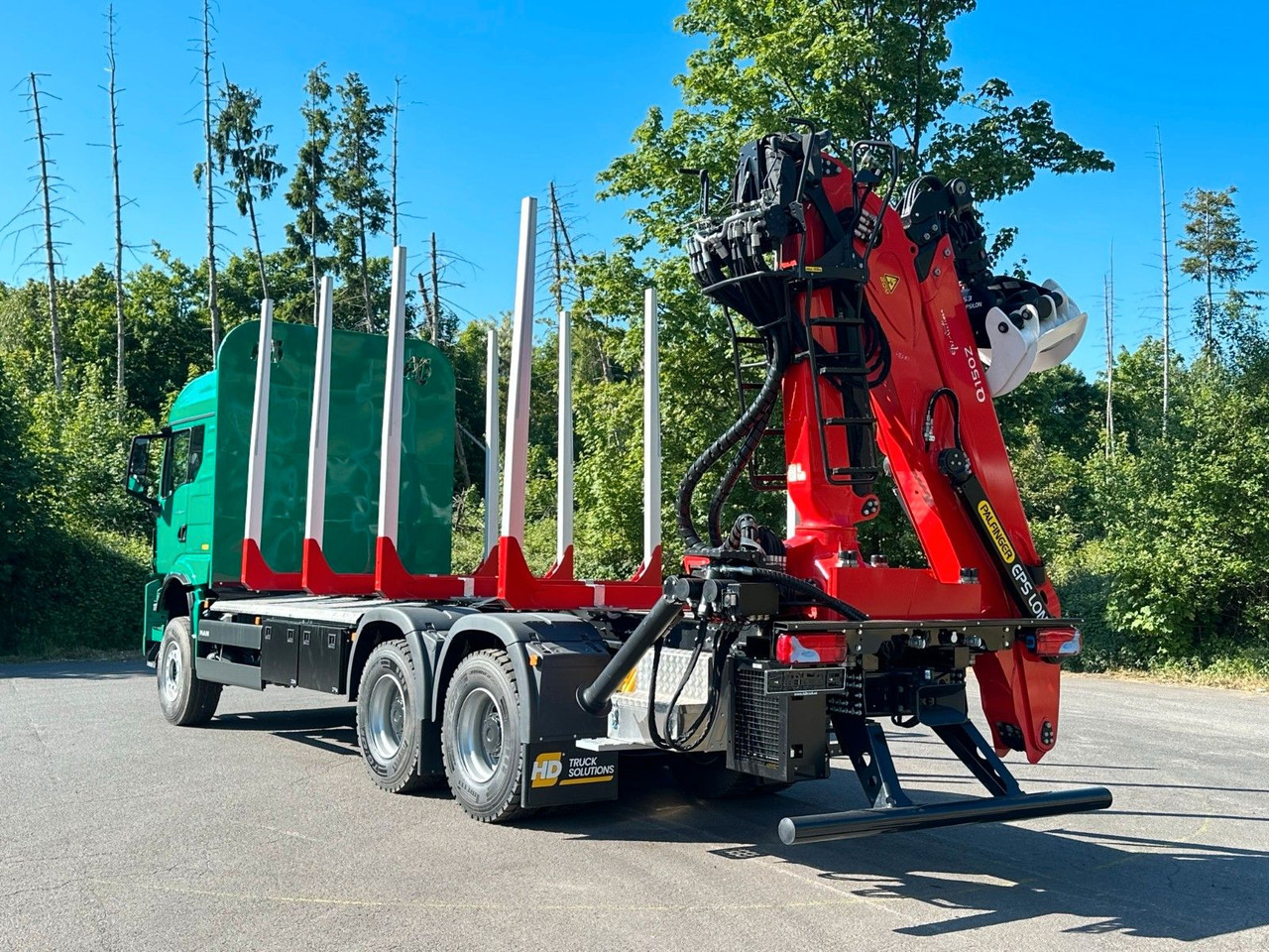 MAN TGS 33.510 6X4 BB Euro6e EPSILON 150Z - Houttransport, Kraanwagen: afbeelding 4 MAN TGS 33.510 6X4 BB Euro6e EPSILON 150Z - Houttransport, Kraanwagen: afbeelding 4