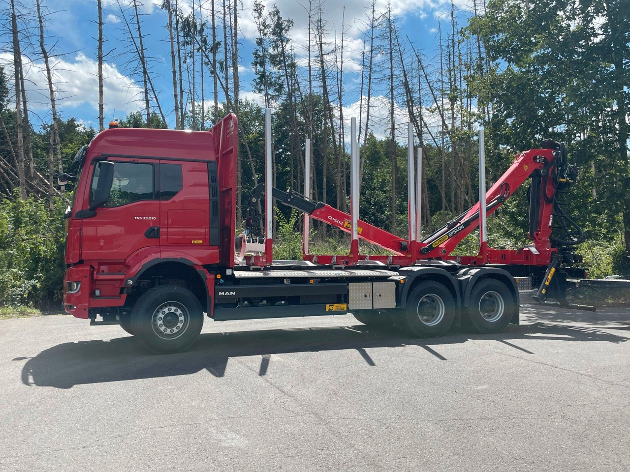 MAN TGS 33.510 6X4 BL Euro6e EPSILON 170Z - Houttransport, Kraanwagen: afbeelding 5 MAN TGS 33.510 6X4 BL Euro6e EPSILON 170Z - Houttransport, Kraanwagen: afbeelding 5