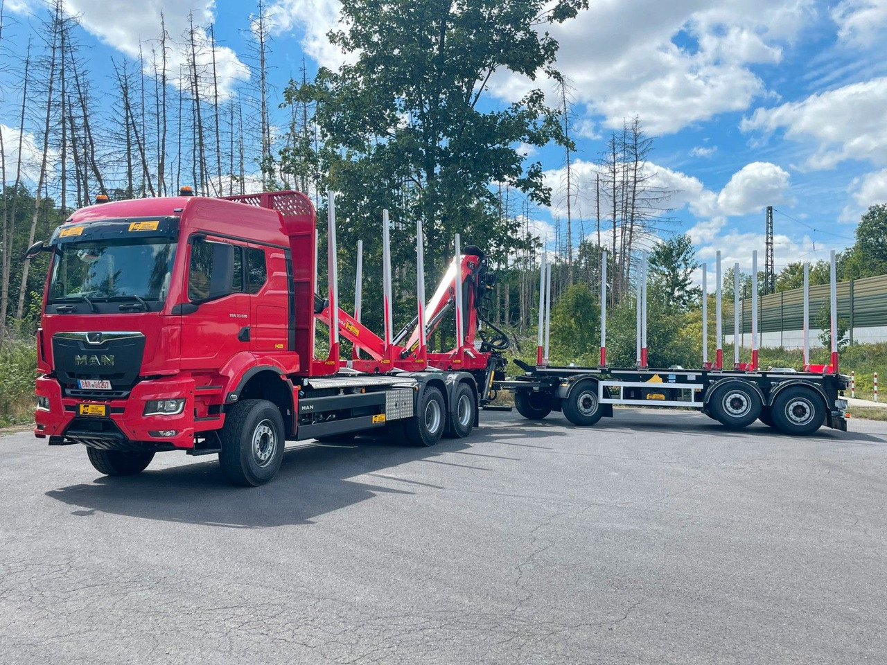 MAN TGS 33.510 6X4 BL Euro6e EPSILON 170Z - Houttransport, Kraanwagen: afbeelding 3 MAN TGS 33.510 6X4 BL Euro6e EPSILON 170Z - Houttransport, Kraanwagen: afbeelding 3