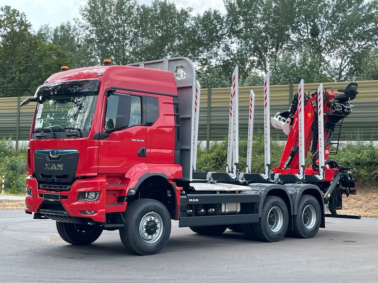 MAN TGS 33.520 6X6 Euro6e Radstand 3900mm EPSILON - Houttransport, Kraanwagen: afbeelding 2 MAN TGS 33.520 6X6 Euro6e Radstand 3900mm EPSILON - Houttransport, Kraanwagen: afbeelding 2