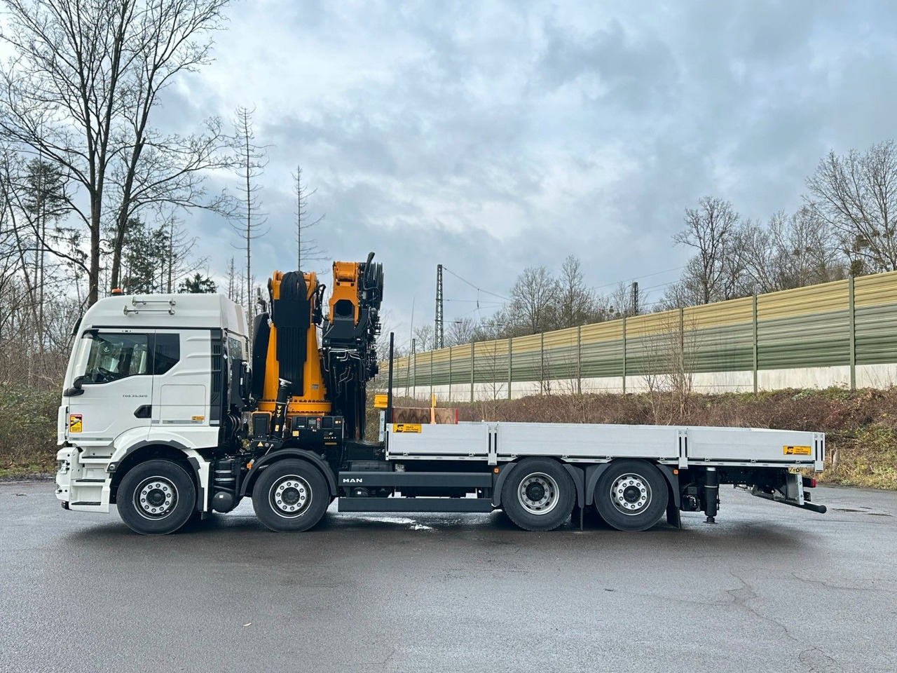 MAN TGS 35.520 8X2 Hiab EFFER 955-8s +Jib 6s - Kraanwagen: afbeelding 5 MAN TGS 35.520 8X2 Hiab EFFER 955-8s +Jib 6s - Kraanwagen: afbeelding 5