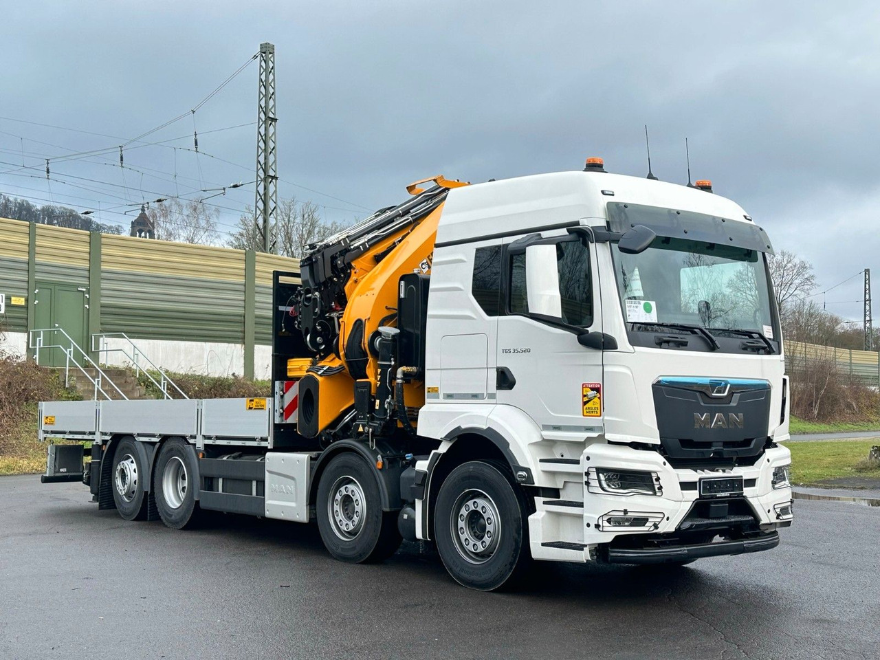 Leasing  MAN TGS 35.520 8X2 Hiab EFFER 955-8s +Jib 6s MAN TGS 35.520 8X2 Hiab EFFER 955-8s +Jib 6s: afbeelding 10