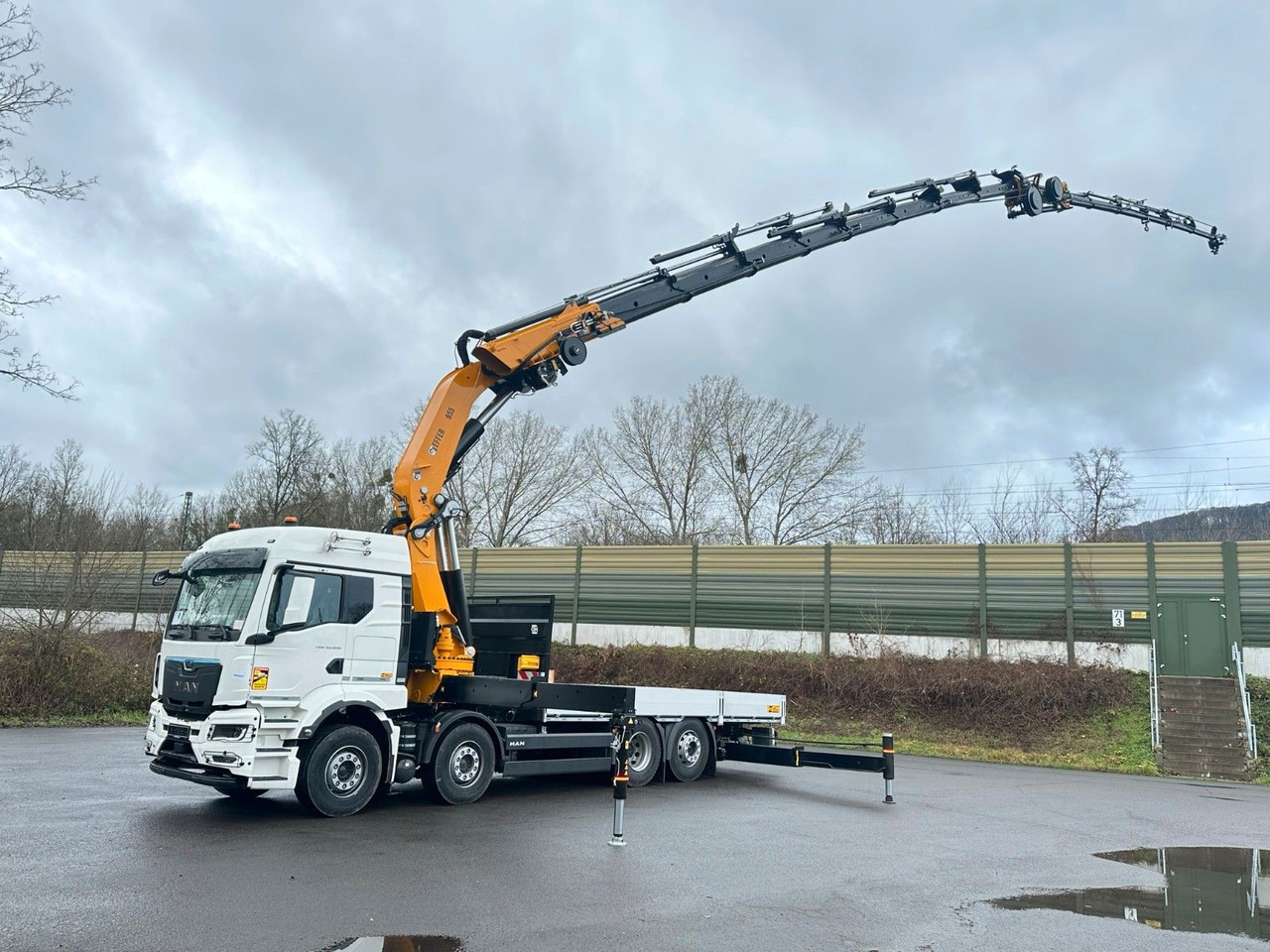 MAN TGS 35.520 8X2 Hiab EFFER 955-8s +Jib 6s - Kraanwagen: afbeelding 1 MAN TGS 35.520 8X2 Hiab EFFER 955-8s +Jib 6s - Kraanwagen: afbeelding 1