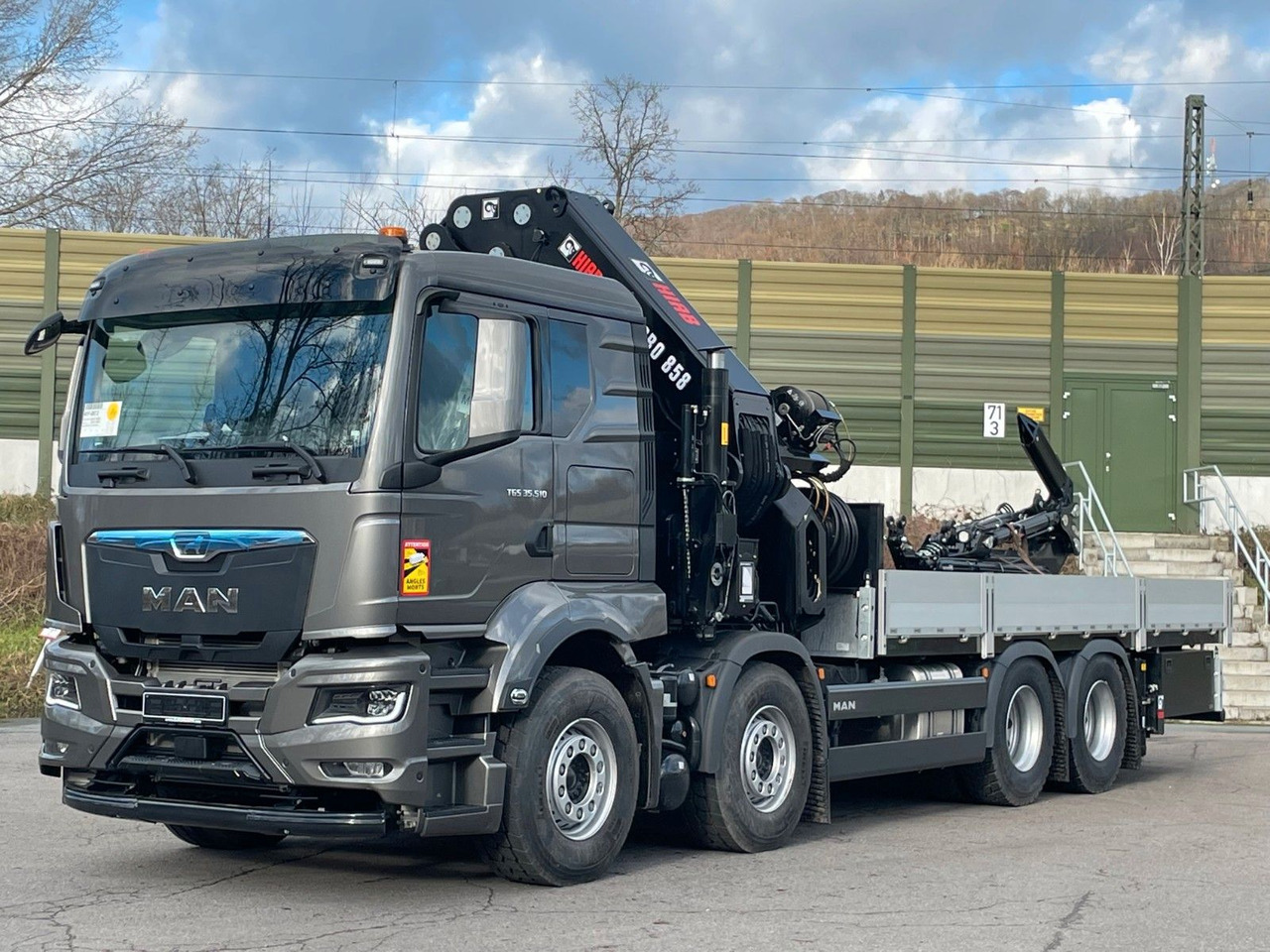 MAN TGS 35.520 8x4 BL HIAB X-HIPRO 658 EP-6 - Kraanwagen: afbeelding 2 MAN TGS 35.520 8x4 BL HIAB X-HIPRO 658 EP-6 - Kraanwagen: afbeelding 2