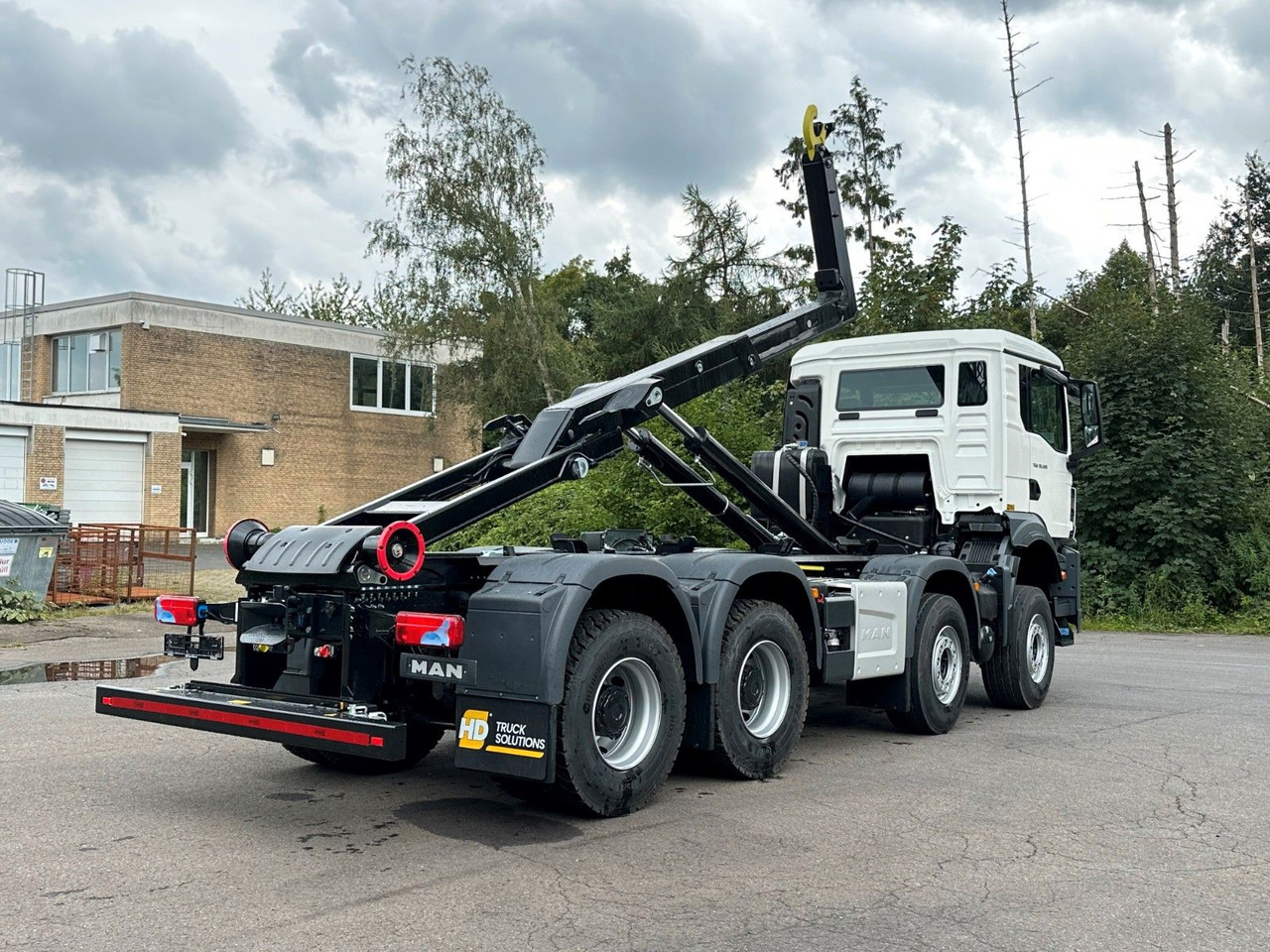 Haakarmsysteem vrachtwagen MAN TGS 35.520 8x4 Euro6e MultiLift 25s59: afbeelding 8