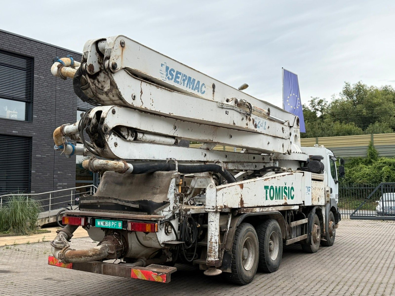 Renault Kerax 420 dci Sermac 41m Betonpumpe - Betonpomp: afbeelding 4 Renault Kerax 420 dci Sermac 41m Betonpumpe - Betonpomp: afbeelding 4