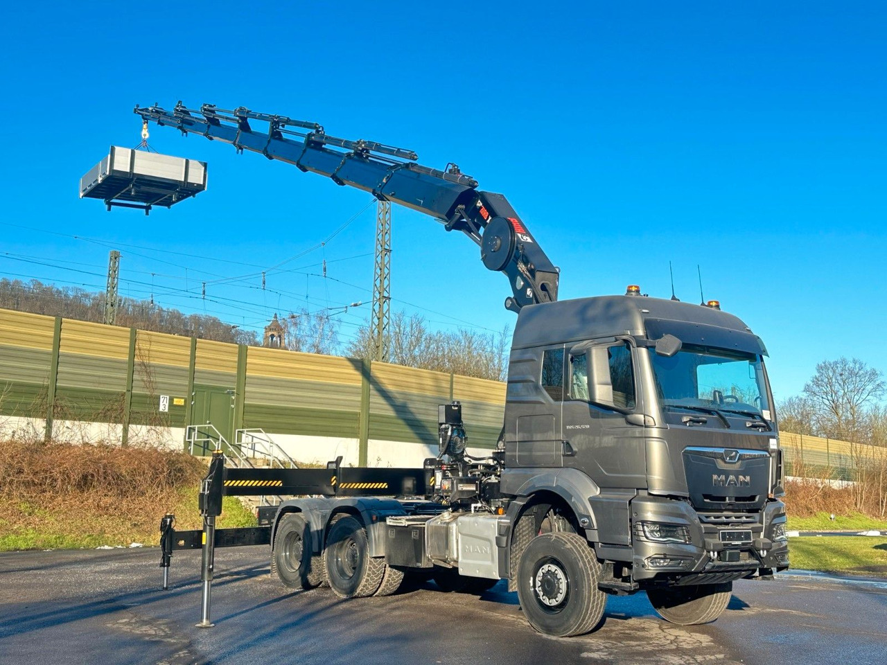 MAN TGS 26.520 6x6 Kran HIAB X-HIPRO 548E-8 - Trekker: afbeelding 1 MAN TGS 26.520 6x6 Kran HIAB X-HIPRO 548E-8 - Trekker: afbeelding 1