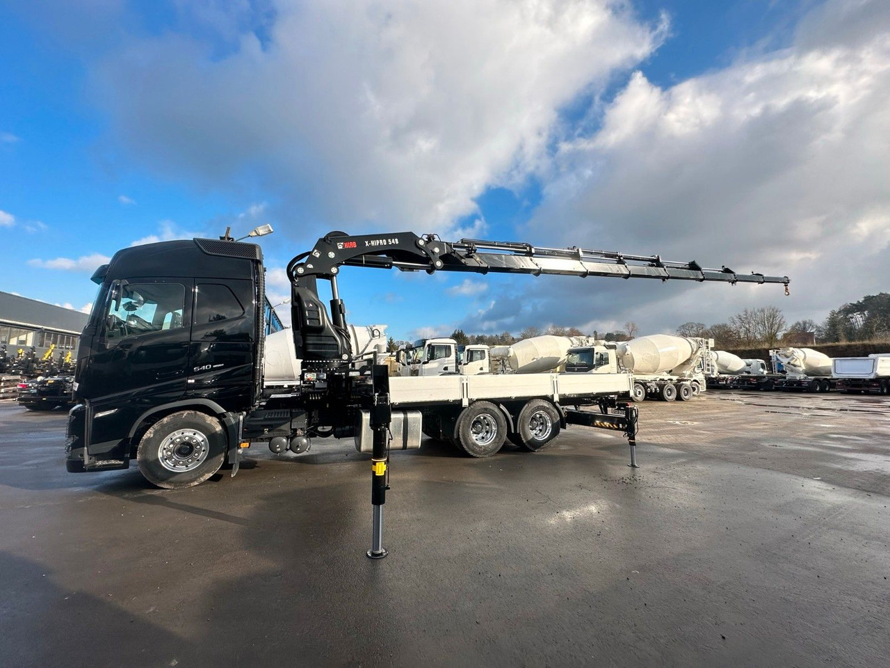 Volvo FH 540 6x4 Euro6e HIAB X-HIPRO 548 E 8 - Vrachtwagen met open laadbak, Kraanwagen: afbeelding 3 Volvo FH 540 6x4 Euro6e HIAB X-HIPRO 548 E 8 - Vrachtwagen met open laadbak, Kraanwagen: afbeelding 3