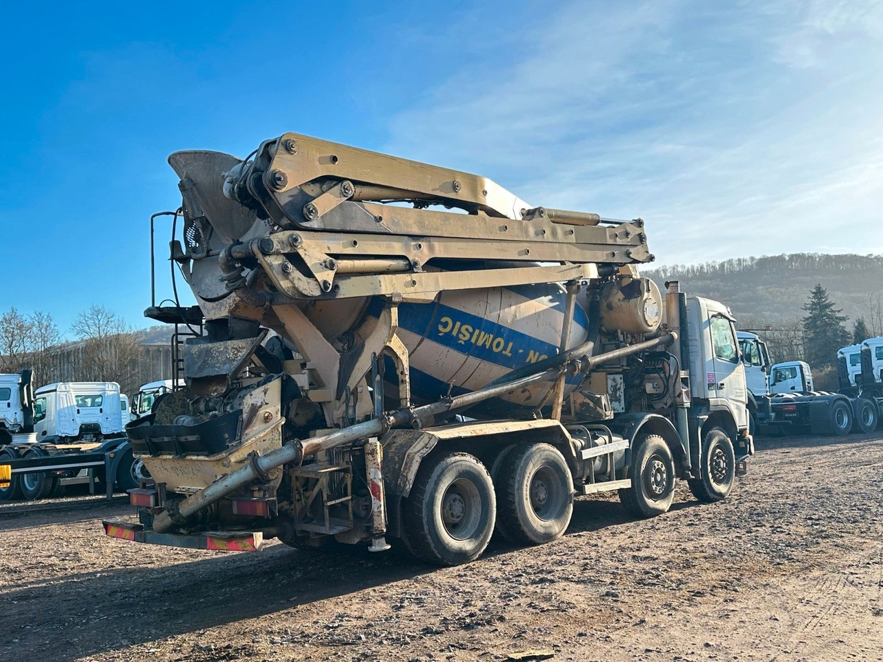 Volvo FM380 8X4 CIFA 28m Fahrmischer Pumpe - Betonpomp: afbeelding 4 Volvo FM380 8X4 CIFA 28m Fahrmischer Pumpe - Betonpomp: afbeelding 4
