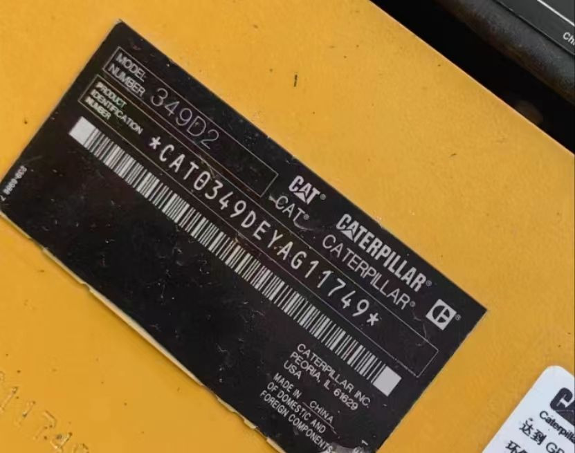 CAT 349 D 2 - Rupsgraafmachine: afbeelding 2 CAT 349 D 2 - Rupsgraafmachine: afbeelding 2