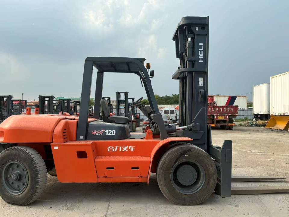 HELI 12Ton Diesel Forklift CPCD120 Fast Delivery with Competitive Price for Farms with Core Components Pump Engine Motor Gearbox - Diesel heftruck: afbeelding 3 HELI 12Ton Diesel Forklift CPCD120 Fast Delivery with Competitive Price for Farms with Core Components Pump Engine Motor Gearbox - Diesel heftruck: afbeelding 3