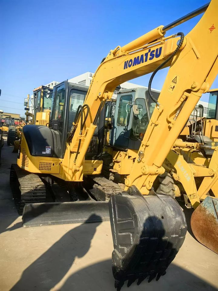 Original Good Condition USED Excavator PC-55MR 5 Ton Mini Excavator Crawler Excavator for Komatsu - Minigraafmachine: afbeelding 2 Original Good Condition USED Excavator PC-55MR 5 Ton Mini Excavator Crawler Excavator for Komatsu - Minigraafmachine: afbeelding 2