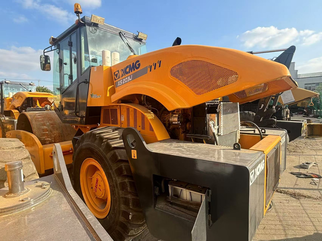XCMG XS203J - Schapenpootwals/ Grondverdichter: afbeelding 4 XCMG XS203J - Schapenpootwals/ Grondverdichter: afbeelding 4