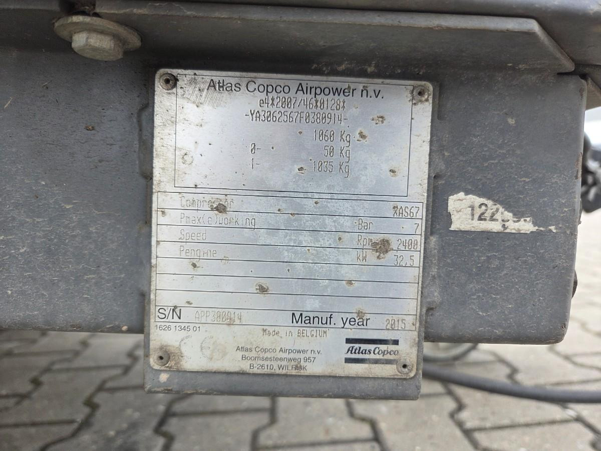 Atlas Copco XAS67 Compressor - Luchtcompressor: afbeelding 4 Atlas Copco XAS67 Compressor - Luchtcompressor: afbeelding 4