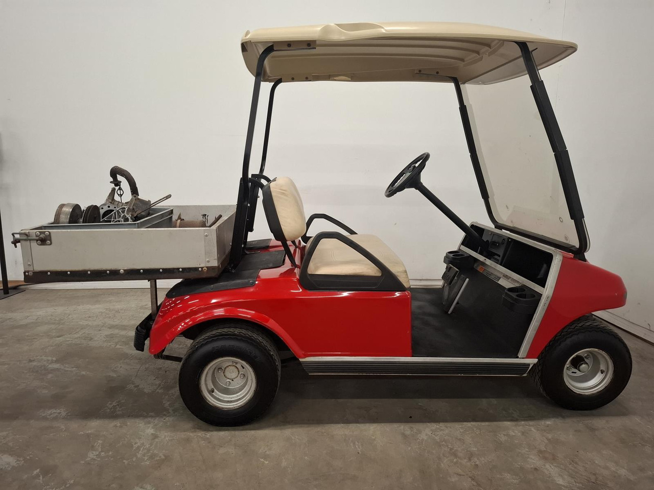 ClubCar Ds 2 seater + open Cargo box TZZ-62-D - Handicart: afbeelding 3 ClubCar Ds 2 seater + open Cargo box TZZ-62-D - Handicart: afbeelding 3
