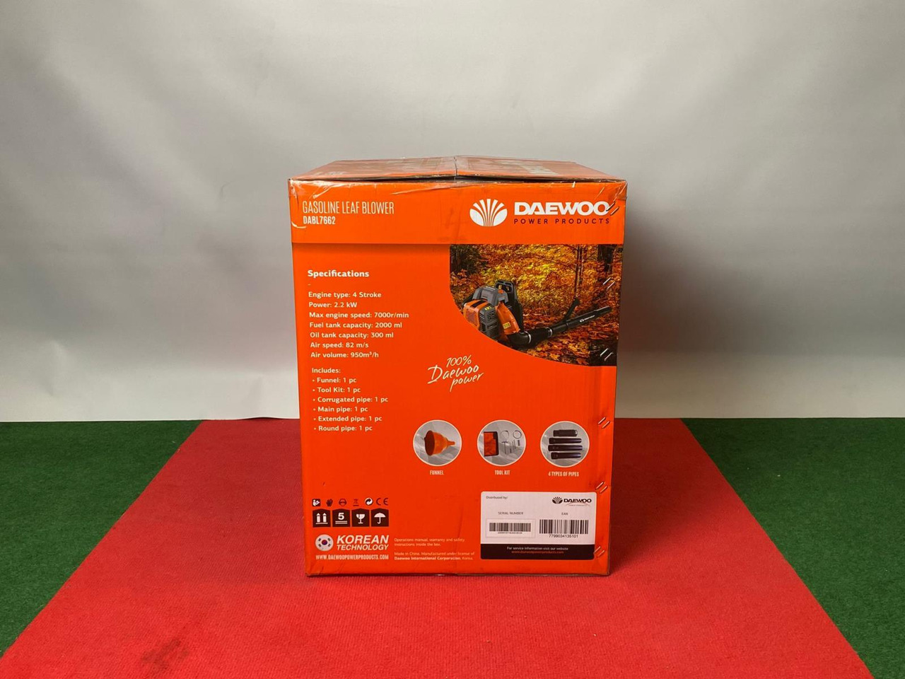 Daewoo DABL7662 Benzine Bladblazer - Schoonmaakmachine: afbeelding 3 Daewoo DABL7662 Benzine Bladblazer - Schoonmaakmachine: afbeelding 3