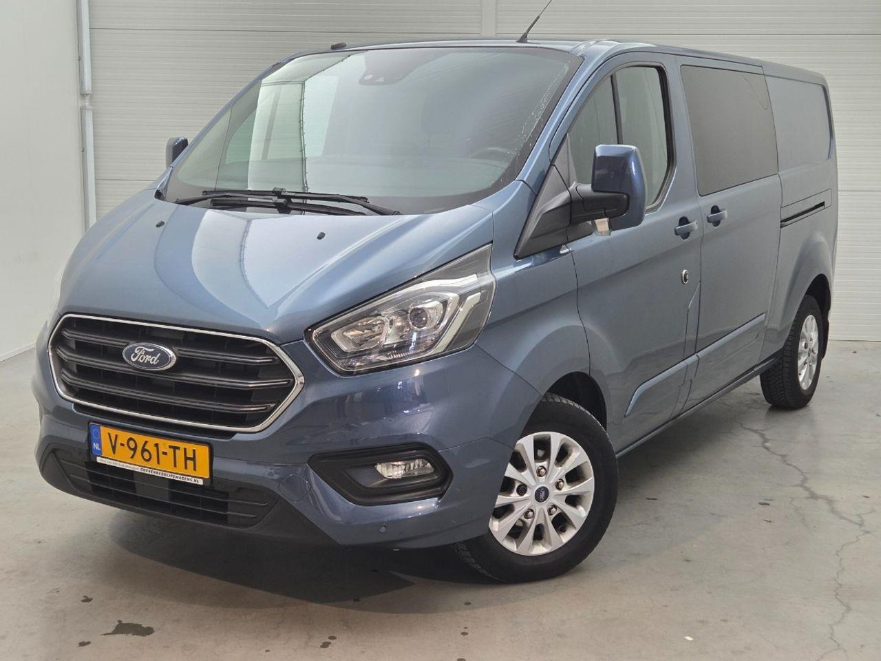 Ford Transit Custom 300 2.0 TDCI L2H1 Limited DC | 2018 | 173.339 km | Automaat | V961TH | NAP: Logisch - Bestelwagen met dubbele cabine: afbeelding 1 Ford Transit Custom 300 2.0 TDCI L2H1 Limited DC | 2018 | 173.339 km | Automaat | V961TH | NAP: Logisch - Bestelwagen met dubbele cabine: afbeelding 1