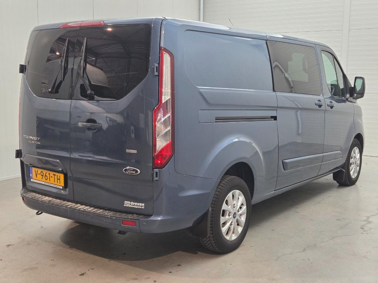 Ford Transit Custom 300 2.0 TDCI L2H1 Limited DC | 2018 | 173.339 km | Automaat | V961TH | NAP: Logisch - Bestelwagen met dubbele cabine: afbeelding 4 Ford Transit Custom 300 2.0 TDCI L2H1 Limited DC | 2018 | 173.339 km | Automaat | V961TH | NAP: Logisch - Bestelwagen met dubbele cabine: afbeelding 4