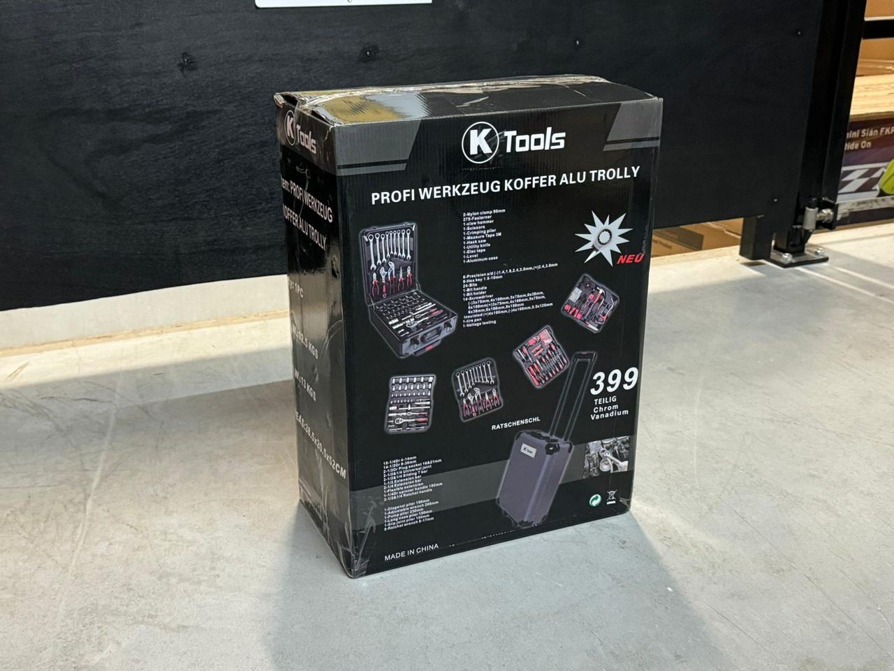 KTools gereedschapskoffer 399PCS - Werkplaats toebehoor: afbeelding 1 KTools gereedschapskoffer 399PCS - Werkplaats toebehoor: afbeelding 1