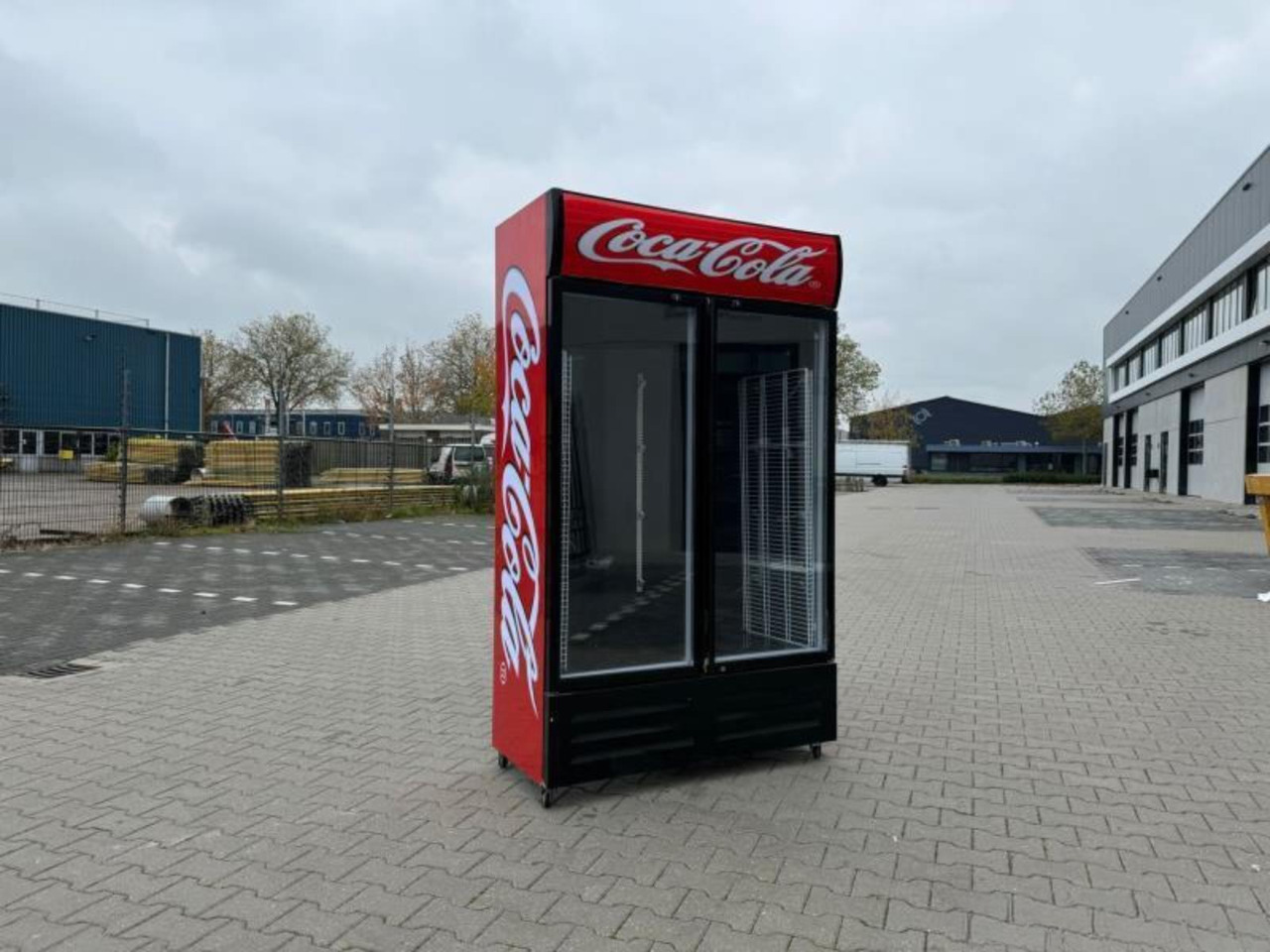 Nieuw Voedselverwerkende machine Koelkast met Coca-Cola Stickers – Dubbel (Nieuw): afbeelding 1