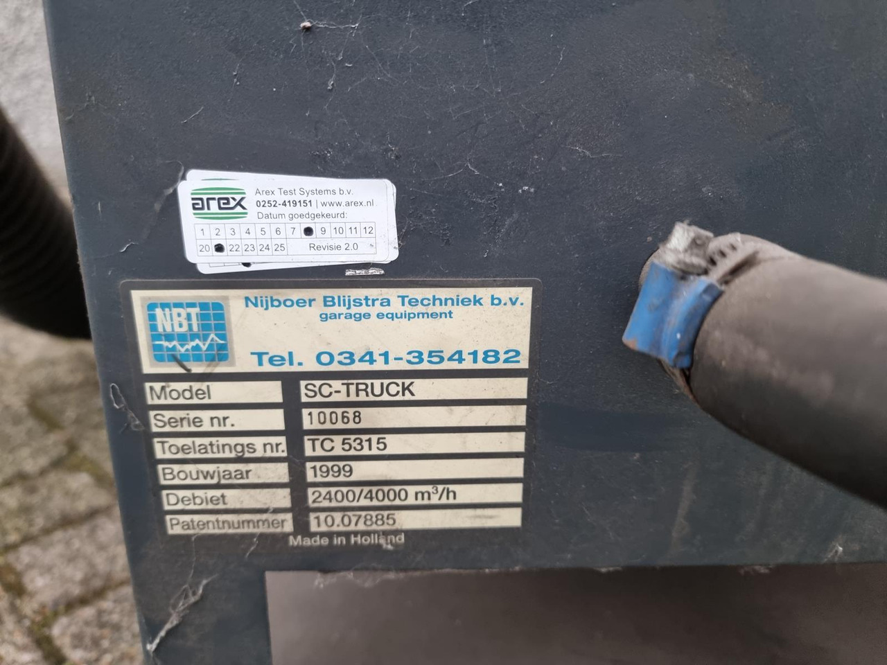 NBT SC-Truck Roetmeter met Slangen - Werkplaats toebehoor: afbeelding 4 NBT SC-Truck Roetmeter met Slangen - Werkplaats toebehoor: afbeelding 4