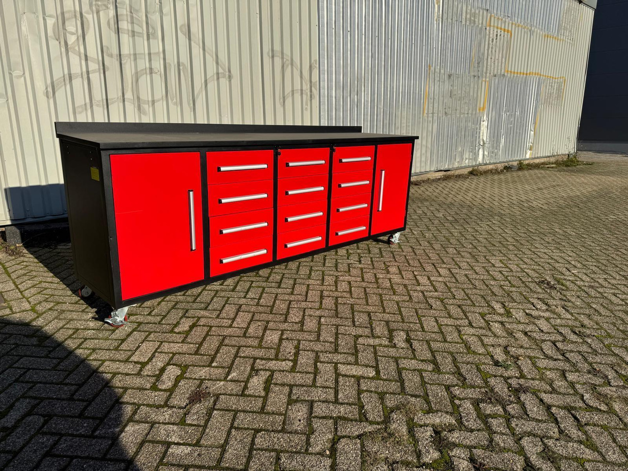 StahlWorks 10FT-12D-2-01C Gereedschapswand met 12 Lades en 2 Deuren (Nieuw) - Werkplaats toebehoor: afbeelding 5 StahlWorks 10FT-12D-2-01C Gereedschapswand met 12 Lades en 2 Deuren (Nieuw) - Werkplaats toebehoor: afbeelding 5