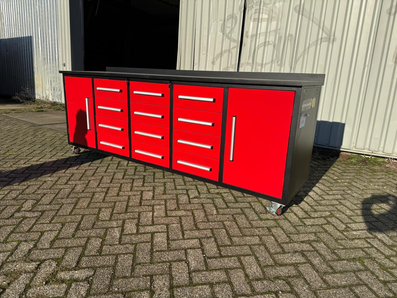 StahlWorks 10FT-12D-2-01C Gereedschapswand met 12 Lades en 2 Deuren (Nieuw) - Werkplaats toebehoor: afbeelding 1 StahlWorks 10FT-12D-2-01C Gereedschapswand met 12 Lades en 2 Deuren (Nieuw) - Werkplaats toebehoor: afbeelding 1
