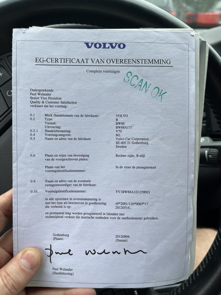 Volvo V70 2.0 D4 Momentum | 2012 | 348.089 km | JK-854-N - Personenwagen: afbeelding 2 Volvo V70 2.0 D4 Momentum | 2012 | 348.089 km | JK-854-N - Personenwagen: afbeelding 2