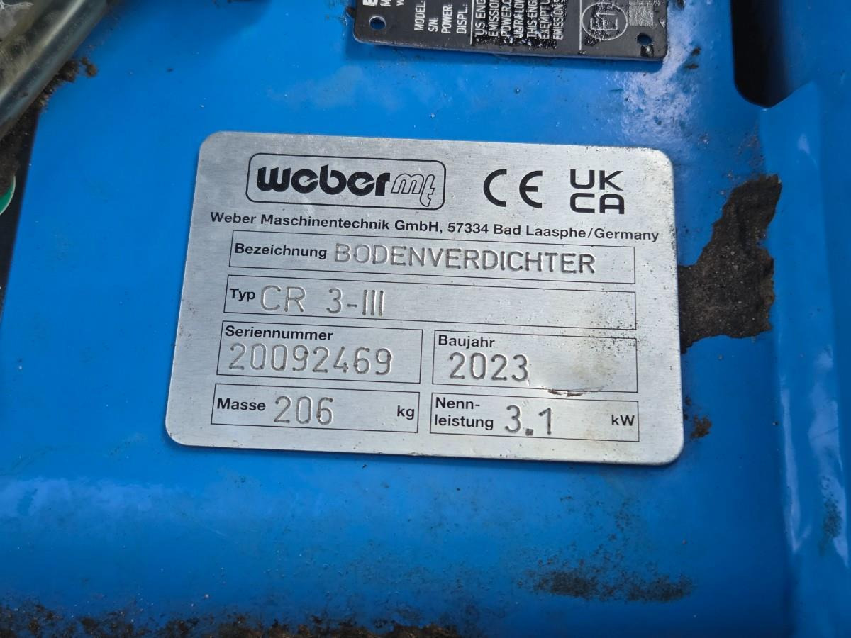 Weber CR3 Trilplaat 2023 - Trilplaat: afbeelding 2 Weber CR3 Trilplaat 2023 - Trilplaat: afbeelding 2