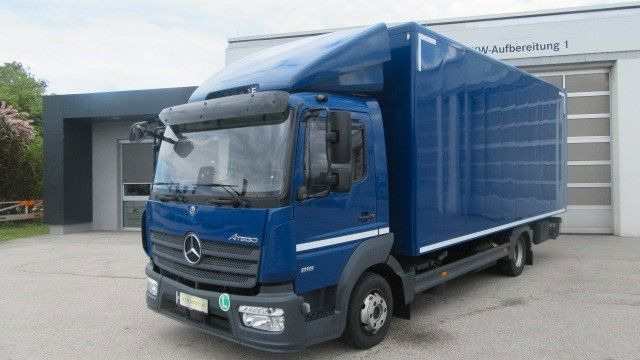 Mercedes-Benz 818L Koffer LBW, Seitentüre (GG 8,6 to.) - Bestelwagen gesloten laadbak: afbeelding 1 Mercedes-Benz 818L Koffer LBW, Seitentüre (GG 8,6 to.) - Bestelwagen gesloten laadbak: afbeelding 1