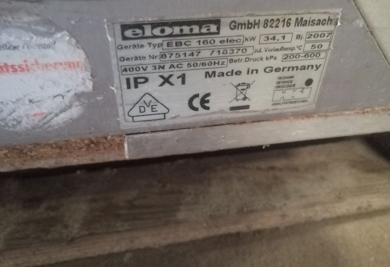 Eloma Bakmaster EBC160+EB60 - Bakkerijmachine: afbeelding 4 Eloma Bakmaster EBC160+EB60 - Bakkerijmachine: afbeelding 4